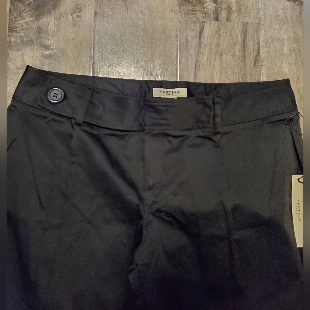 Women's Vertigo Paris Black Dress Pants - Picture 4 of 9